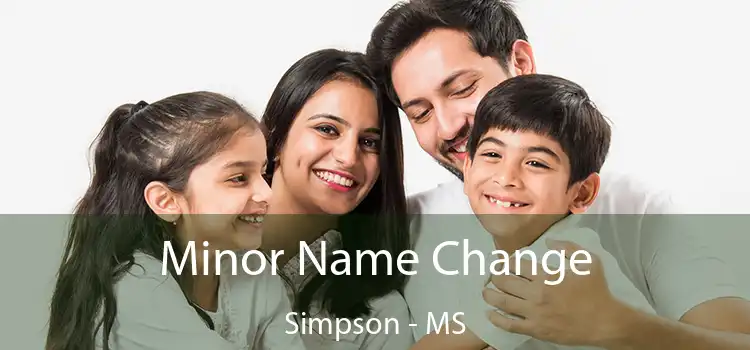  Minor Name Change Simpson - MS