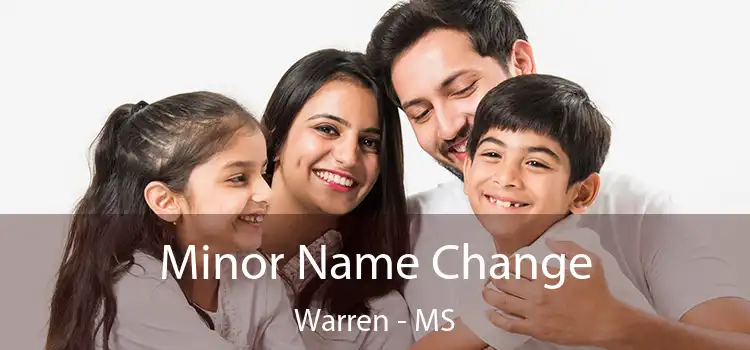  Minor Name Change Warren - MS