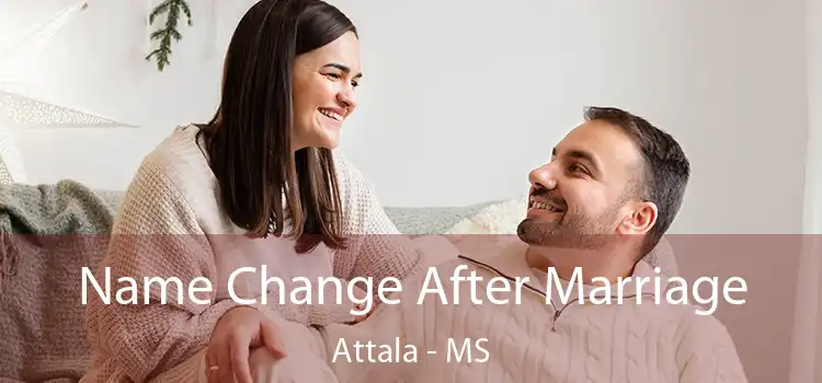  Name Change After Marriage Attala - MS