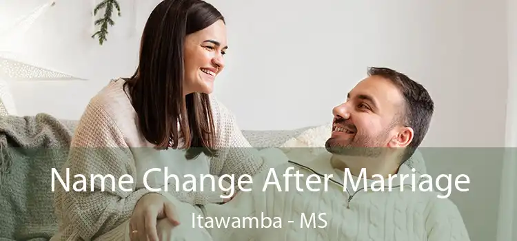  Name Change After Marriage Itawamba - MS