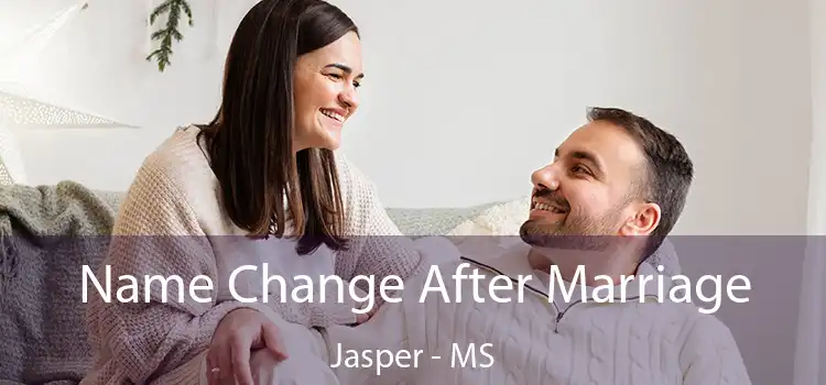  Name Change After Marriage Jasper - MS