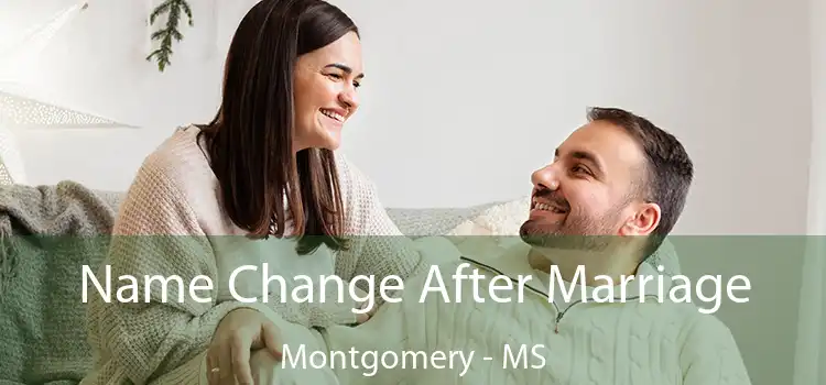  Name Change After Marriage Montgomery - MS
