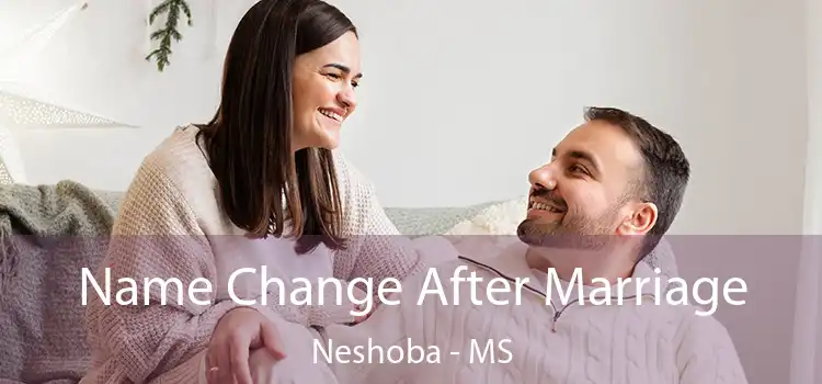  Name Change After Marriage Neshoba - MS