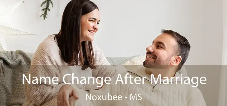  Name Change After Marriage Noxubee - MS