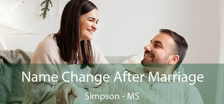  Name Change After Marriage Simpson - MS