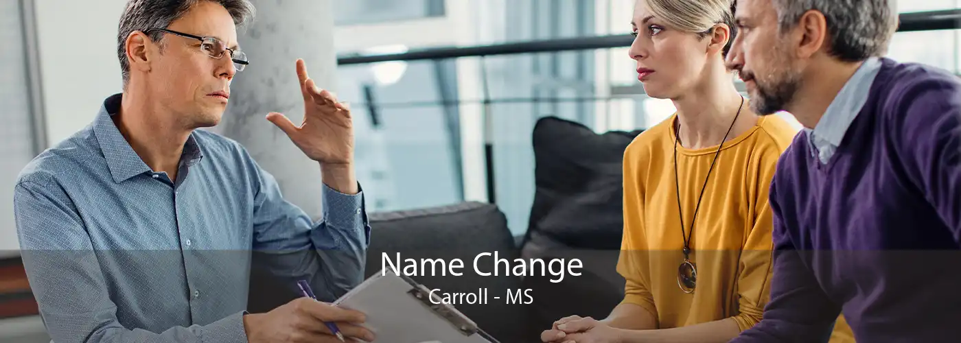  Name Change Carroll - MS