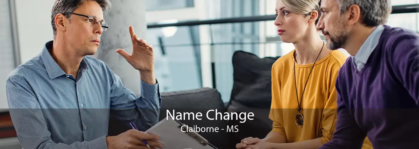  Name Change Claiborne - MS