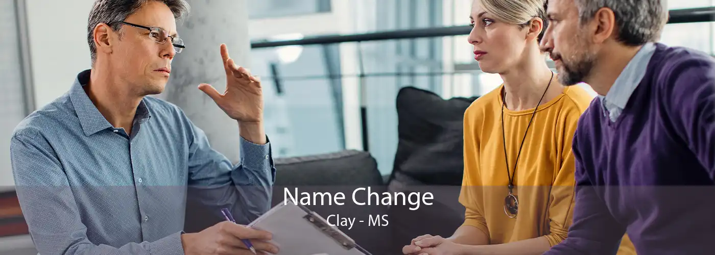  Name Change Clay - MS