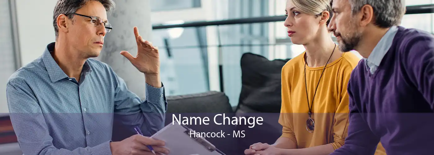  Name Change Hancock - MS