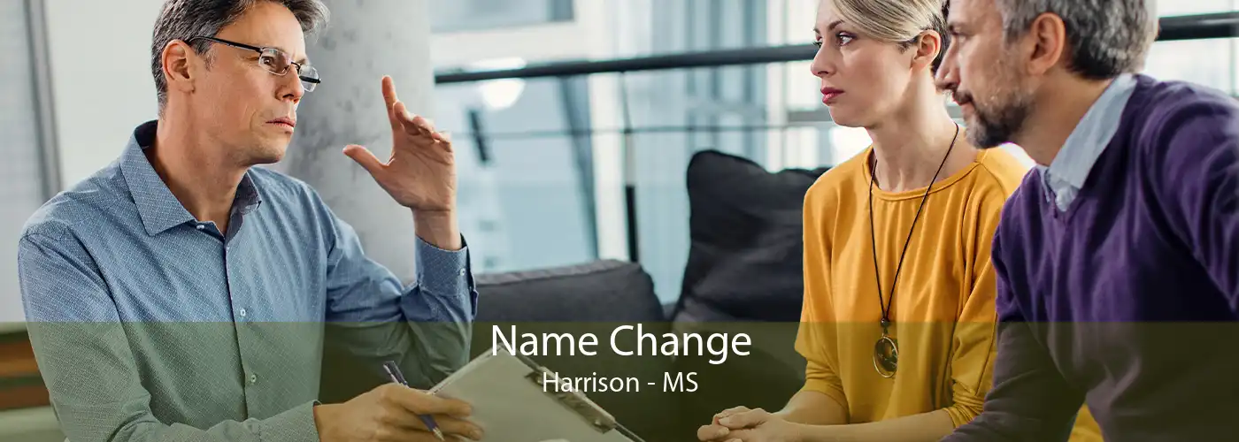  Name Change Harrison - MS