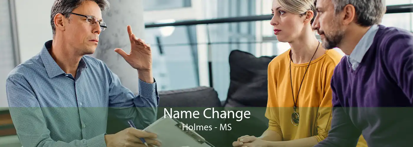  Name Change Holmes - MS