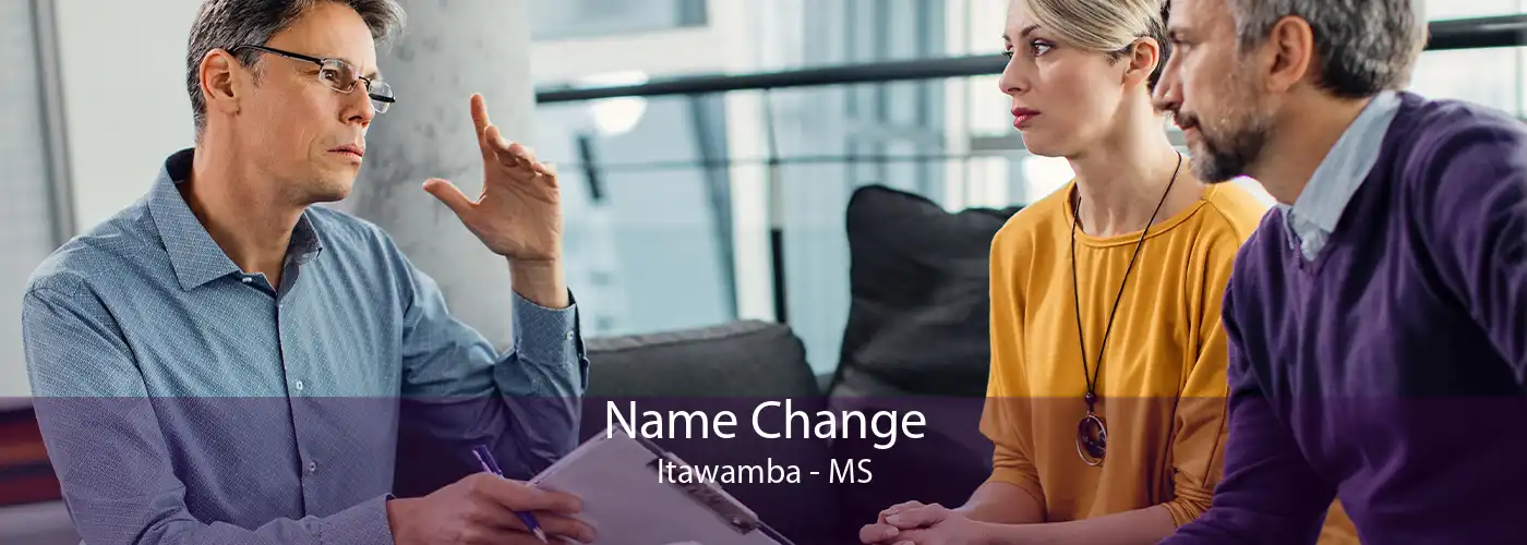  Name Change Itawamba - MS