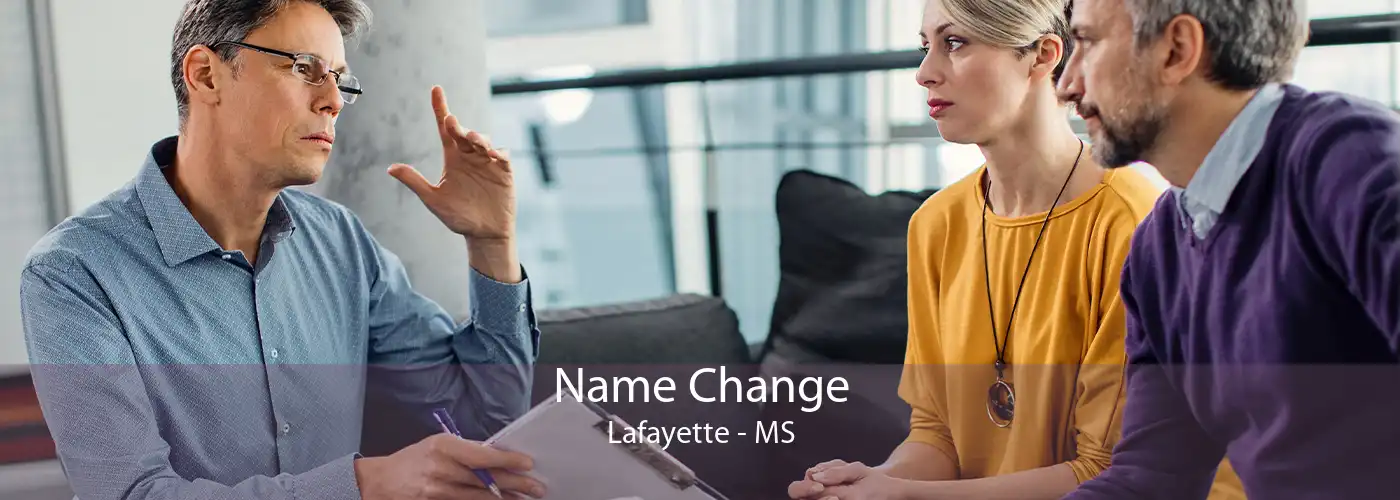  Name Change Lafayette - MS