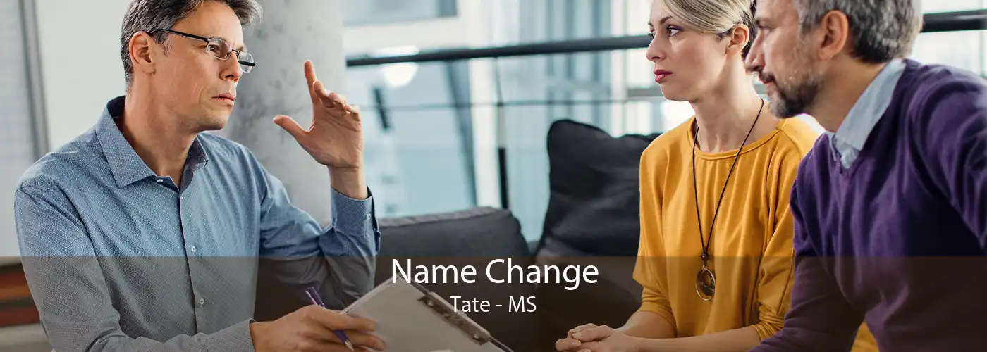  Name Change Tate - MS
