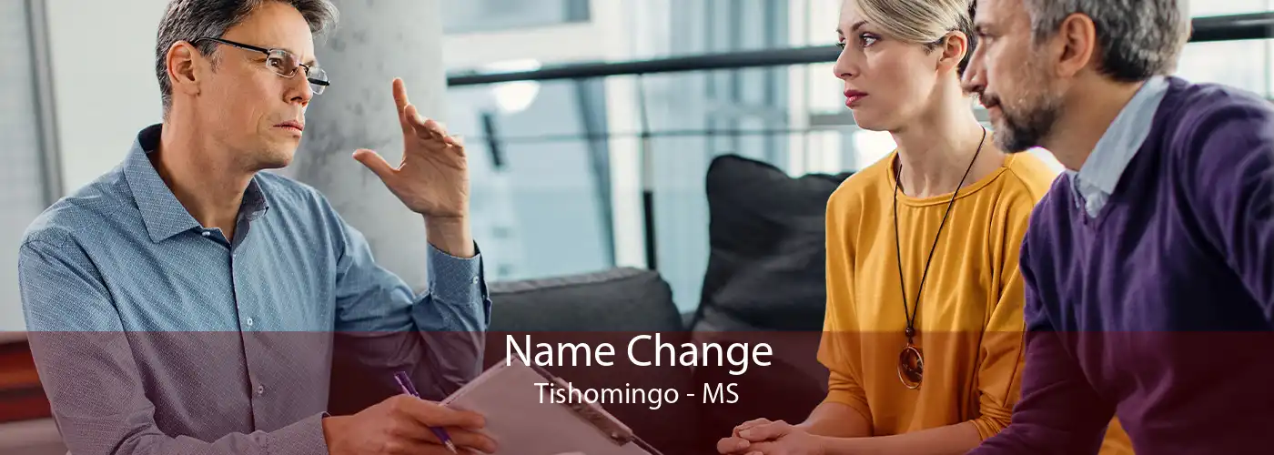  Name Change Tishomingo - MS