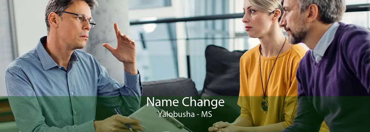  Name Change Yalobusha - MS
